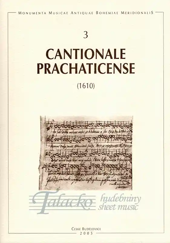 Cantionale Prachaticense (1610) notová edice Víkendová Akce