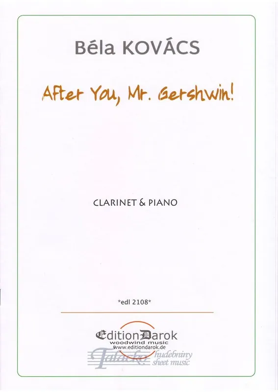 After you Mr. Gershwin Nízká Cena
