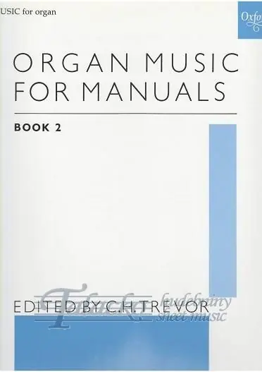 Víkendová Akce Organ Music for Manuals 2