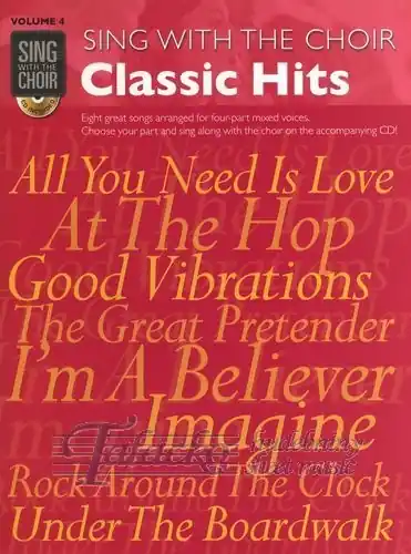 Sing With The Choir Volume 4 Classic Hits + CD Rychlé Dodání