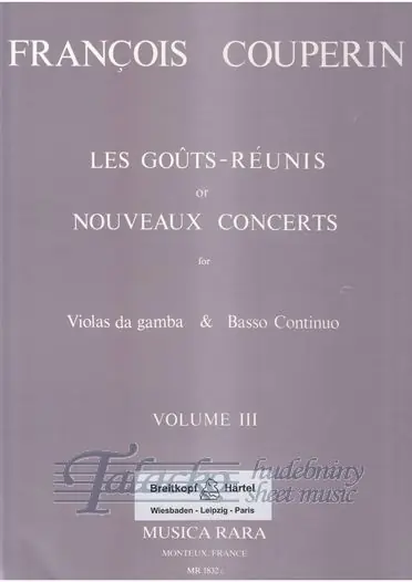Poslední Šance Gouts Réunis ou Nouveaux Concerts, volume 3