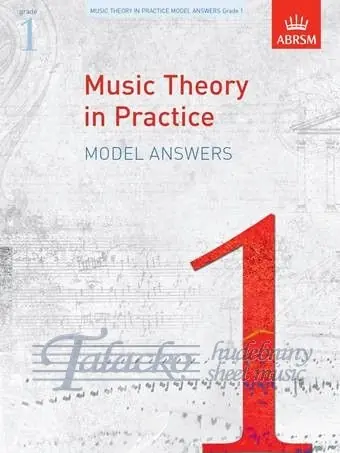 Music Theory in Practice Model Answers, Grade 1 Tovární Cena