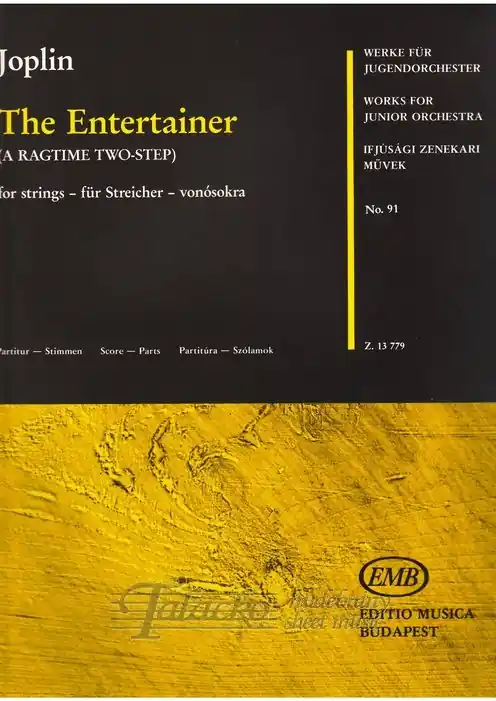 Entertainer (A Ragtime Two-Step) for strings Odeslání Ihned