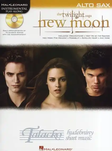 Expresní Doručení Twilight - New Moon (Alto Saxophone) + CD