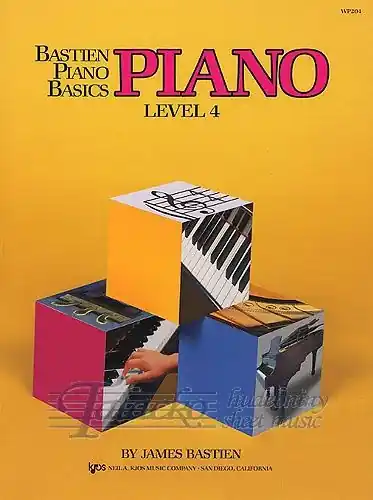 Bastien Piano Basics Level 4 Sezónní Sleva