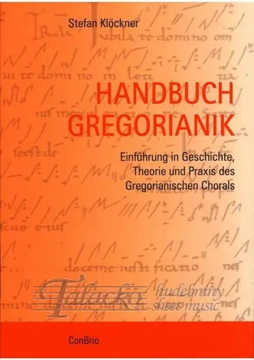 Handbuch Gregorianik Speciální Cena