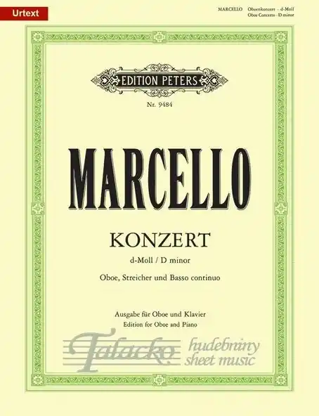Značkový Oboe Concerto in d minor