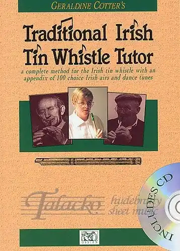 Traditional Irish Tin Whistle Tutor + CD Akce