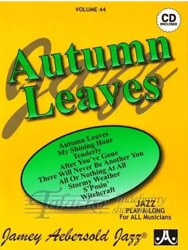 Originální Aebersold Volume 44 Autumn Leaves + CD