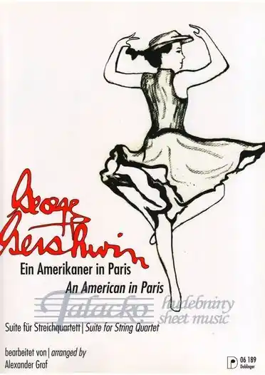 Kup Teď American in Paris (Suite for String Quartet)