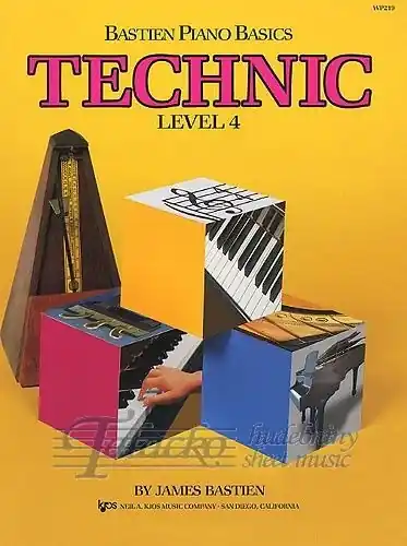 Bastien Piano Basics Technic Level 4 Must-Have