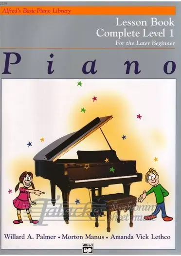 Alfred‘s Basic Piano Course For the Later Beginner, Lesson Book Complete Level 1 Nakupujte Hned