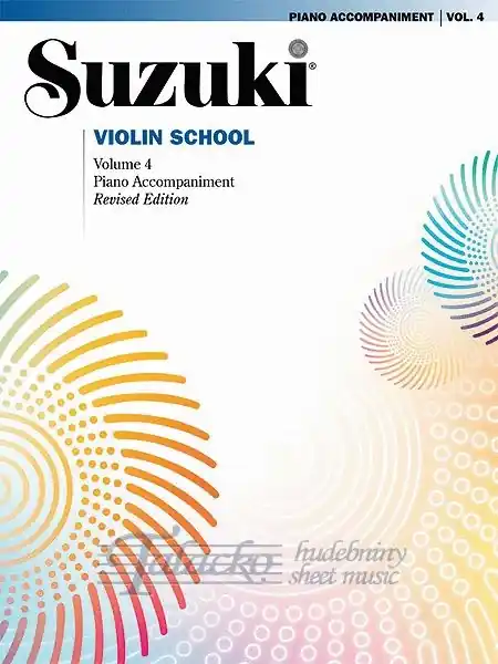 Nejlepší Volba Suzuki Violin School Piano Accompaniments Volume 4