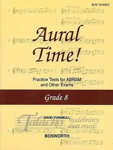 Nízká Cena Aural Time! Practice Tests - Grade 8