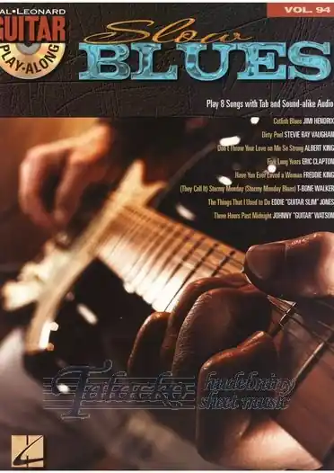 Hal Leonard Guitar Play-along Slow Blues, vol.94 + CD Přímo Od Výrobce