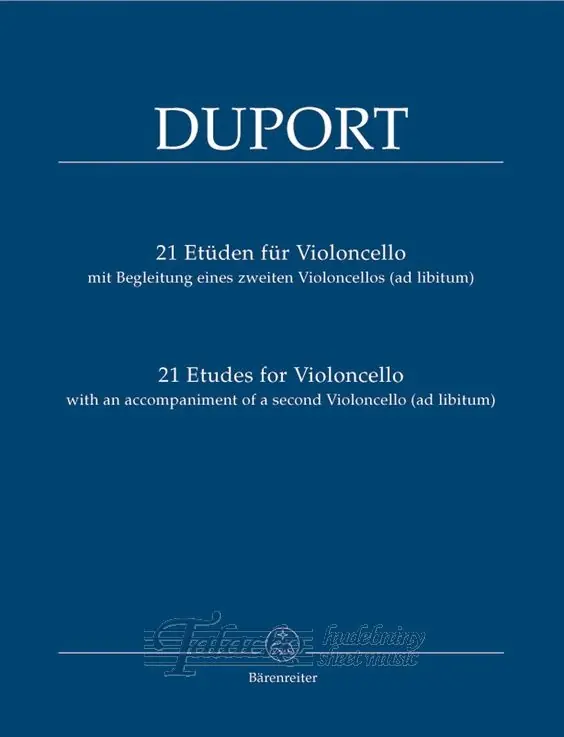 Nízká Cena 21 Etudes for Violoncello