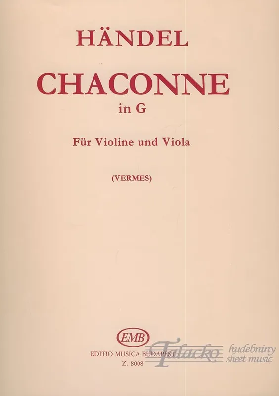 Chaconne in G Horká Nabídka