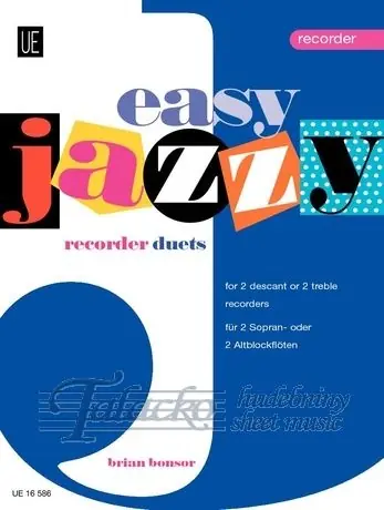Easy Jazzy Recorder Duets Dokud Zásoby Vydrží