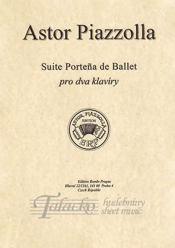 Nejlepší Volba Suite Porteňa de Ballet pro 2 klavíry