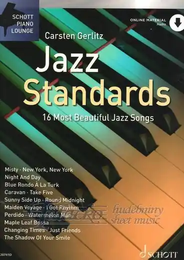 Cenový Hit Piano Lounge Jazz Standards + Audio Online