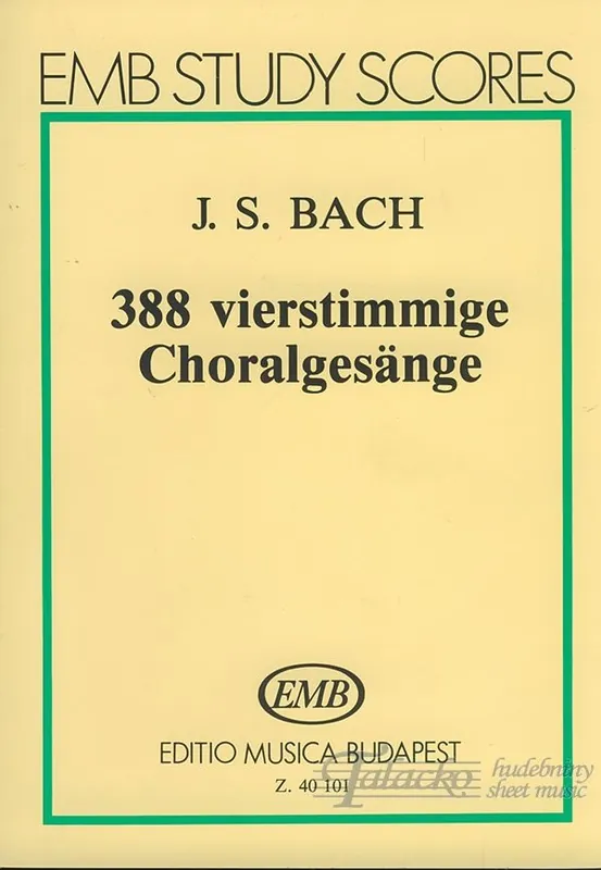 388 Four-Part Chorals Akční Cena