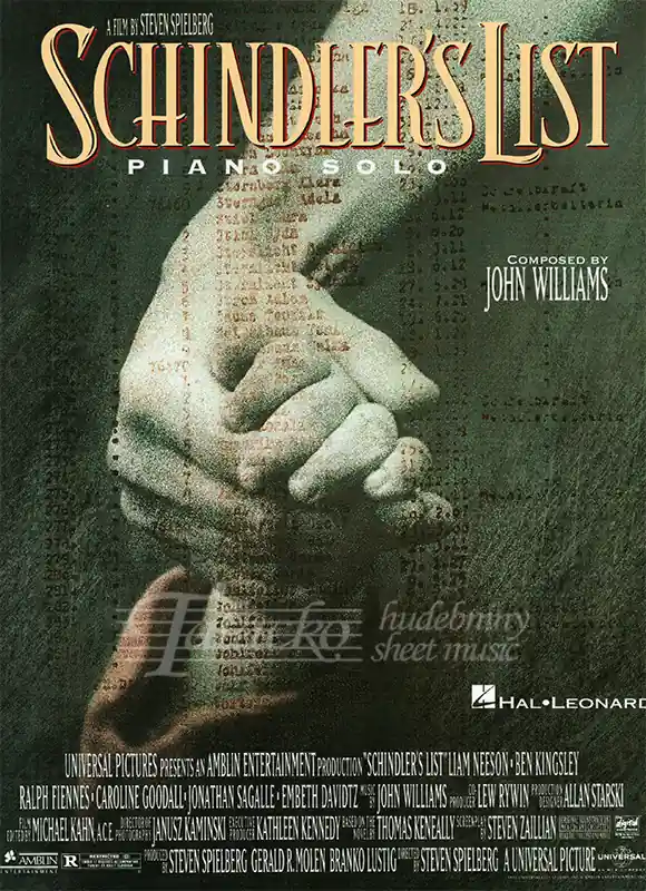 Aktuální Schindler‘s List Piano Solos