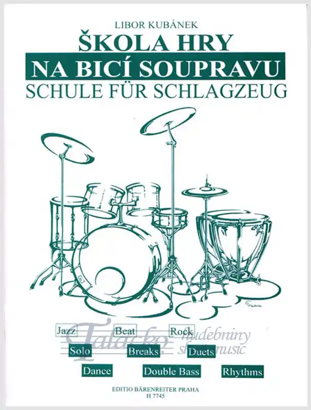 Škola hry na bicí soupravu Super Cena