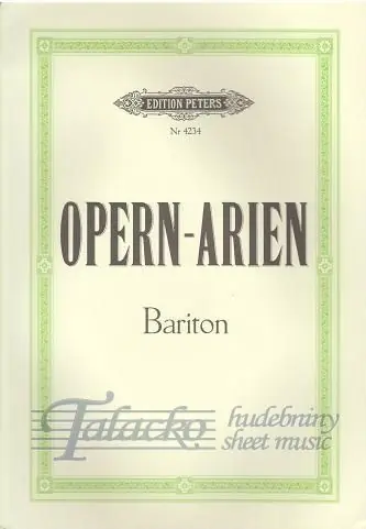 Značkový Opera Arias for Baritone