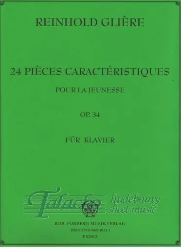 Cenová Bomba 24 pieces caractéristiques pour la jeunesse op. 34