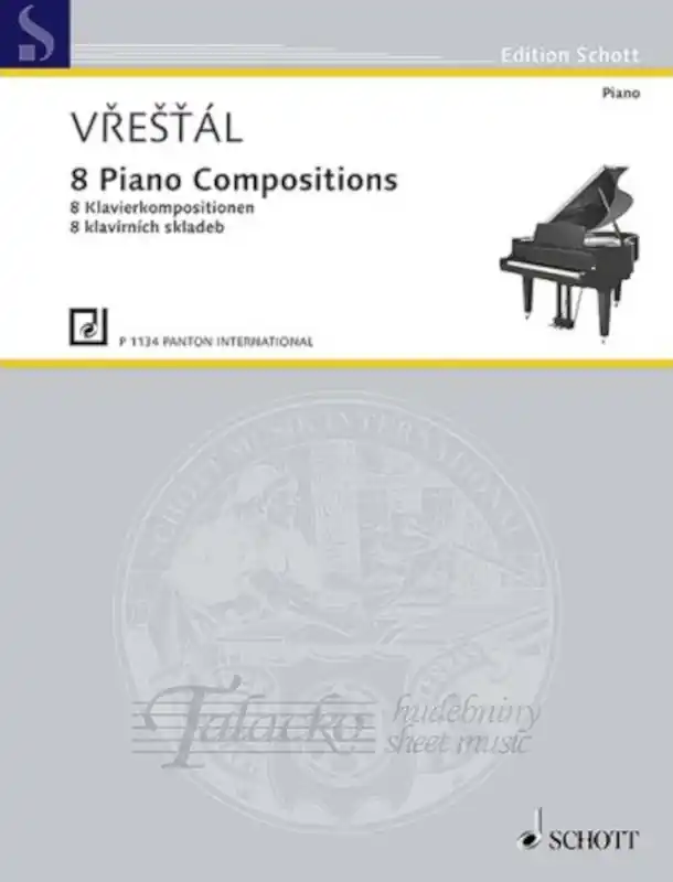 8 Piano Compositions - Památník Tovární Cena