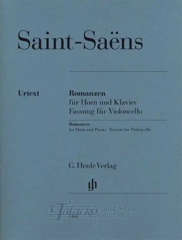 Ihned K Objednání Romances for Horn and Piano (version for violoncellol)