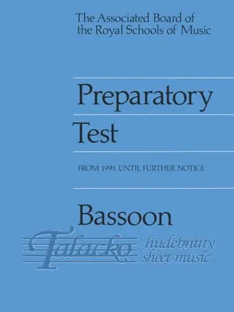 Nejlepší Cena Preparatory Test for Bassoon