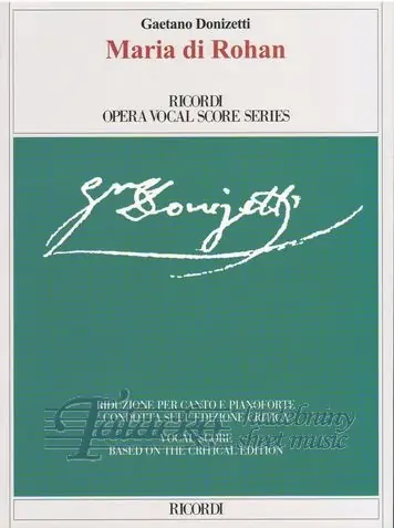 Levný Maria di Rohan (Opera completa per canto e pianoforte)