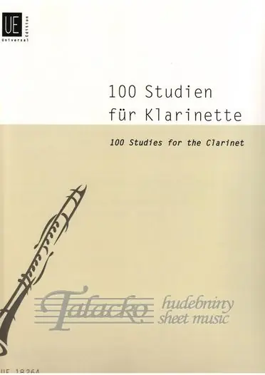 Super Cena 100 Studies for clarinet