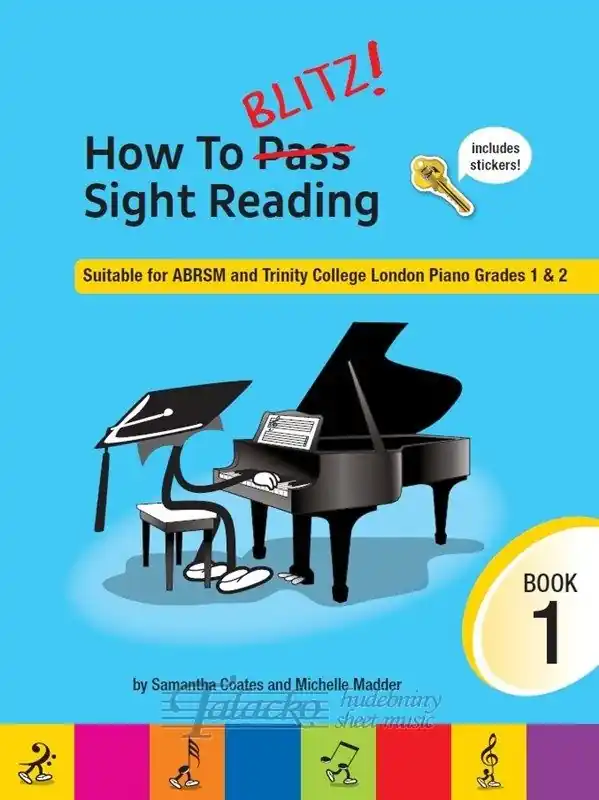 Vrácení Zdarma How To Blitz! Sight Reading (Book 1)