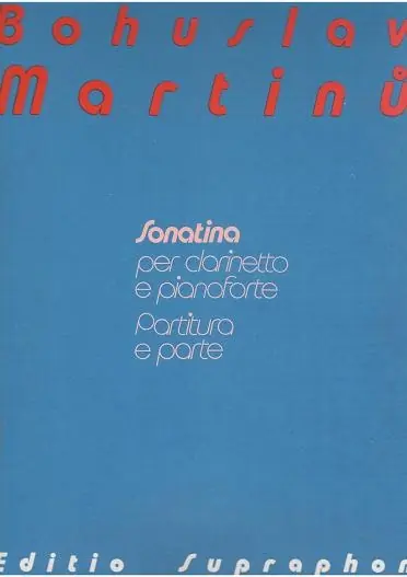 Sonatina per clarinetto e pianoforte Super Cena