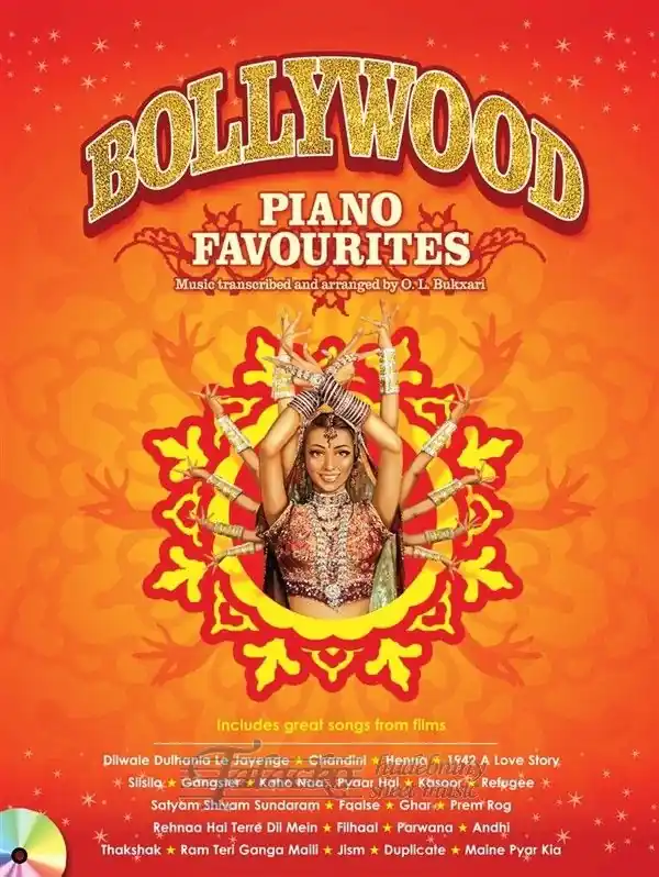 Bollywood Piano Favourites + CD Bezpečná Platba