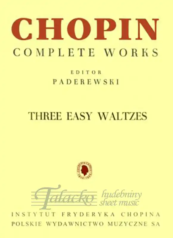THREE EASY WALTZES Akční Cena