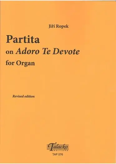 Oblíbený Partita on Adoro Te Devote