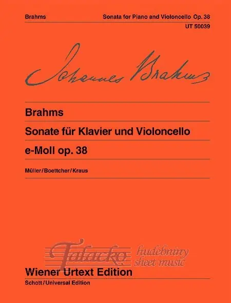 Omezená Nabídka Sonata e minor op. 38