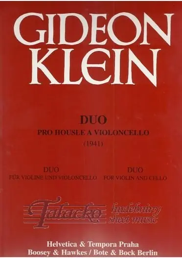 Bezpečná Platba Duo pro housle a violoncello