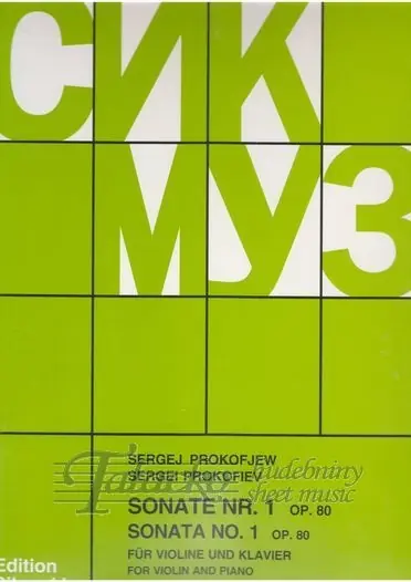 Finální Výprodej Sonata no. 1, op. 80
