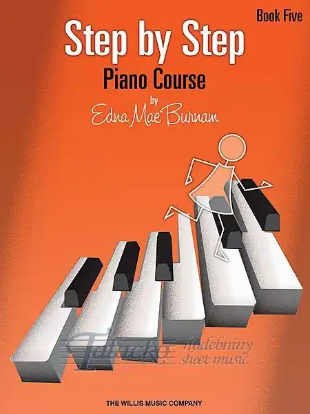 Step by Step Piano Course - Book 5 Autentický