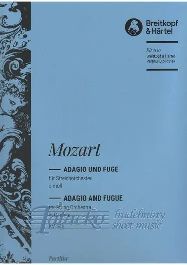 Výhodná Nabídka ADAGIO UND FUGE KV 546
