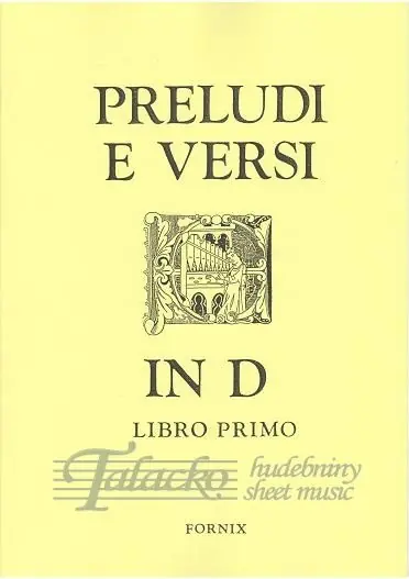 Preludi e versi in D (libro primo) Finální Výprodej