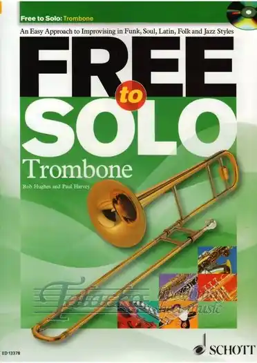 Free to Solo Trombone + CD Autentický