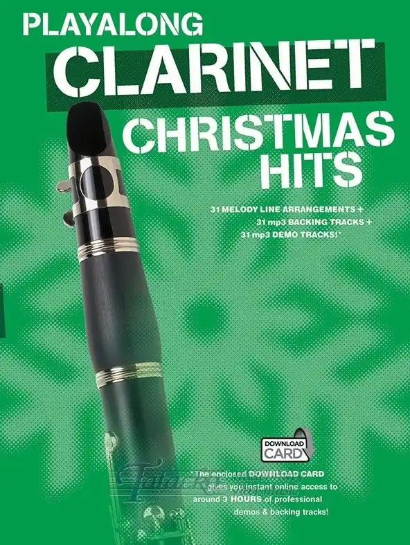 Play-Along Clarinet Christmas Hits (Book/Download Card) Originální