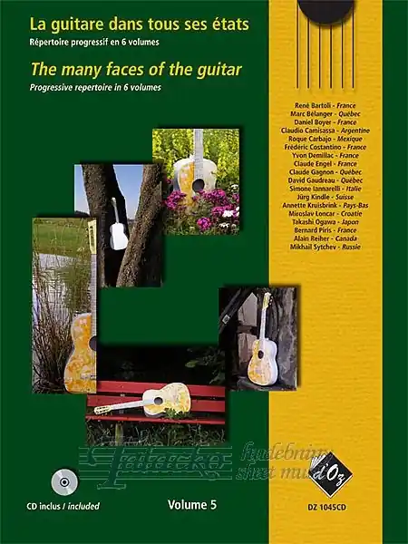 Many faces of the guitar Volume 5 + CD Přímo Od Výrobce