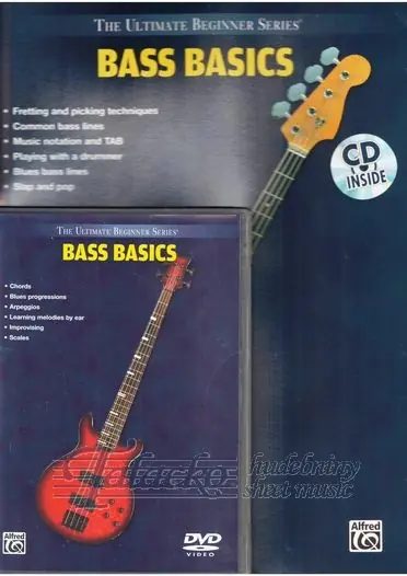 Akční Nabídka Ultimate Beginner Bass Basics Steps One And Two Combined + DVD