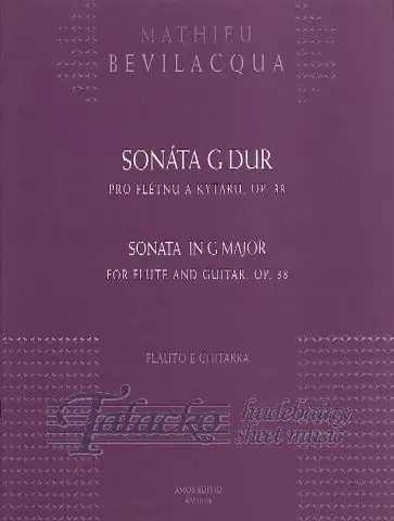 Sonáta G Dur, op. 38 Novinka